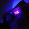 LUPA JUBILERSKA SZKŁO POWIĘKSZAJĄCE Z PODŚWIETLENIEM LED + UV METAL 40x25mm