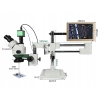 MIKROSKOP STEREOSKOPOWY TRINOKULAR BEST BST-X7 KAMERA 4K LCD UCHWYT 360°