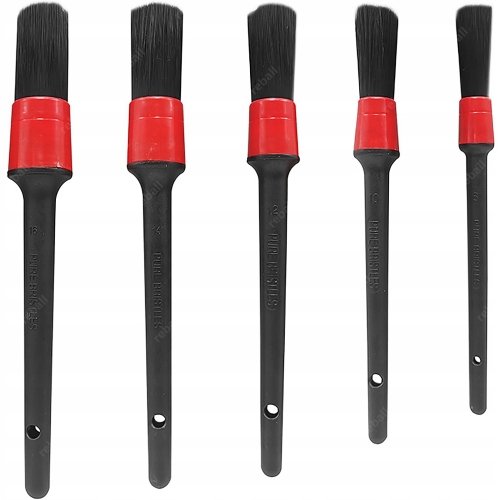 ZESTAW PĘDZLI PĘDZLE DO CZYSZCZENIA KOMPUTERA ELEKTRONIKI MYCIA AUTA 5 SZT.