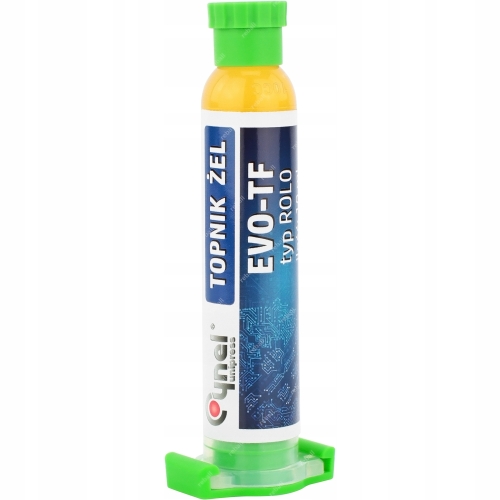 TOPNIK CYNEL EVO-TF 10ml FLUX PASTA LUTOWNICZA ŻEL DO LUTOWANIA BGA SMD