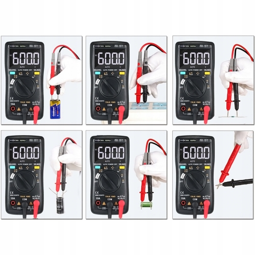 UNIWERSALNY MIERNIK MULTIMETR RICHMETERS 102 PRO AUTOMATYCZNY NCV TRUE RMS