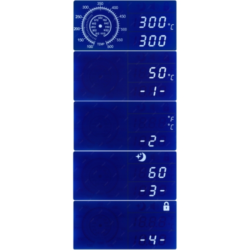 SEPARATOR PODGRZEWACZ BGA LED IPHONE LCD BAKON BK946S 650W 50-400°C + TIMER
