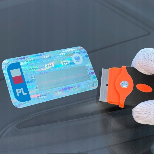 ZESTAW DO USUWANIA CZYSZCZENIA SZYB Z NAKLEJEK ETYKIET WITRYN ELEWACJI