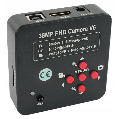 MIKROSKOP CYFROWY SZ10H + KAMERA 38MP 2K 30FPS SERWISOWY DLA ELEKTRONIKA