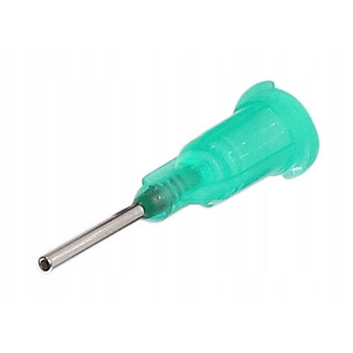 IGŁA DOZOWNICZA PROSTA METALOWA 0,5' 18G 1,26mm PŁYN FLUX PASTA TOPNIK ŻEL