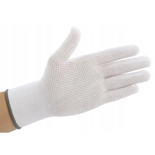 ANTYSTATYCZNE NAKRAPIANE RĘKAWICZKI ESD ROZ. M HQ