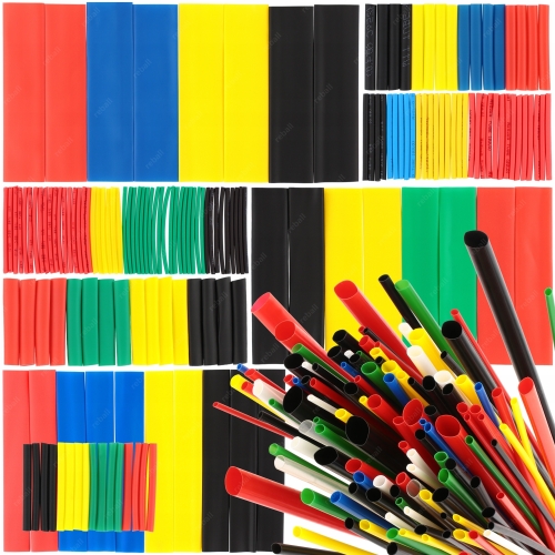 RURKI TERMOKURCZLIWE KOLOROWE KOSZULKI TERMOKURCZKI RÓŻNE ROZMIARY 164szt