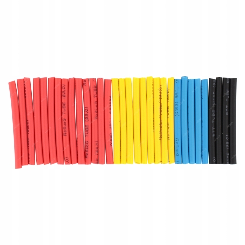 RURKI TERMOKURCZLIWE KOLOROWE KOSZULKI TERMOKURCZKI RÓŻNE ROZMIARY 164szt