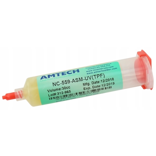 TOPNIK AMTECH NC-559-ASM-TPF(UV) 30g NO-CLEAN FLUX PASTA LUTOWNICZA ŻEL BGA