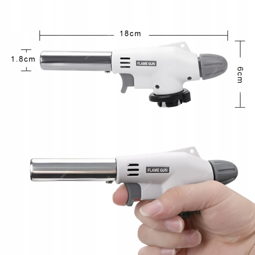 PALNIK GAZOWY OPALARKA GAZOWA LUTOWNICA DO 1300°C REGULOWANA NA KARTUSZE