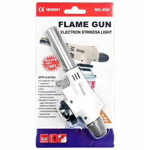 PALNIK GAZOWY OPALARKA GAZOWA LUTOWNICA DO 1300°C REGULOWANA NA KARTUSZE