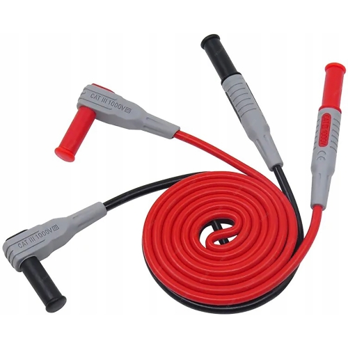 PRZEWODY POMIAROWE KABLE DO MIERNIKA SONDY DŁUGIE IGŁY CLEQEE P1033B 16w1