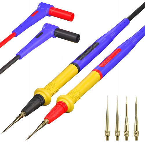 PRZEWODY POMIAROWE DO MIERNIKA WYSOKIEJ JAKOSCI OSTRE SZPILKI 0,1mm RP4 20A