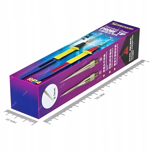 PRZEWODY POMIAROWE DO MIERNIKA WYSOKIEJ JAKOSCI OSTRE SZPILKI 0,1mm RP4 20A