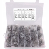 ZSZYWKI DO PLASTIKU ZGRZEWARKI ZESTAW 3000SZT RS28 RS26 RS16 RS18 RS46 RS38