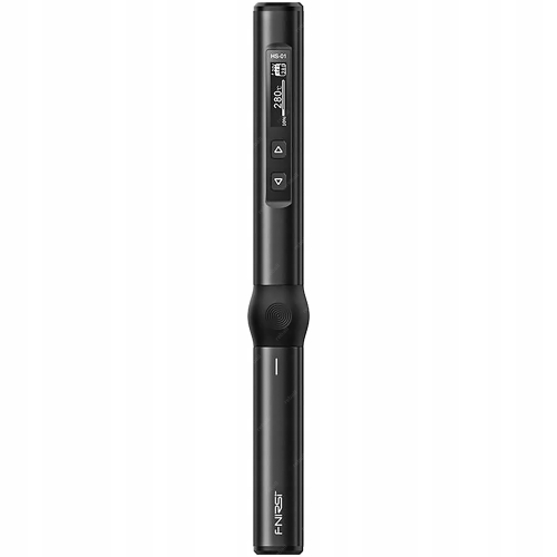 PROGRAMOWALNA LUTOWNICA PRECYZYJNA OLED USB-C FNRSI HS-01 BLACK + 6 GROTÓW