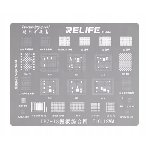 SITO BGAP DO PASTY LUTOWNICZEJ IPHONE 7 8 X XS 11 12 13 RELIFE RL-044 IPZ9