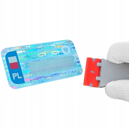 PLASTIKOWY SKROBAK NOŻYK DO KLEJU UV LOCA OCA PL1 NAPRAWA EKRANU SZYBKI LCD