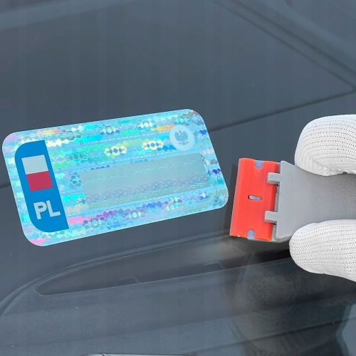 PLASTIKOWY SKROBAK NOŻYK DO KLEJU UV LOCA OCA PL1 NAPRAWA EKRANU SZYBKI LCD