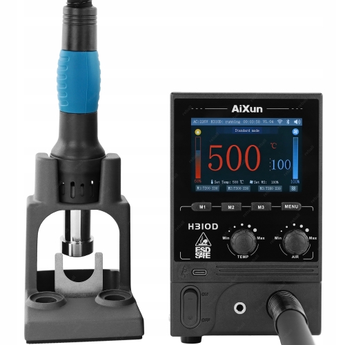 INTELIGENTNA STACJA LUTOWNICZA HOTAIR NA GORĄCE POWIETRZE AIXUN H310D 1000W