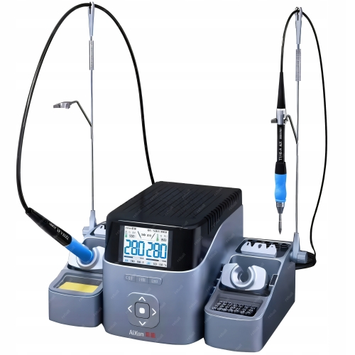 STACJA LUTOWNICZA AIXUN T420D 200W + 3 KOLBY T245 T210 T115 + 9 GROTÓW