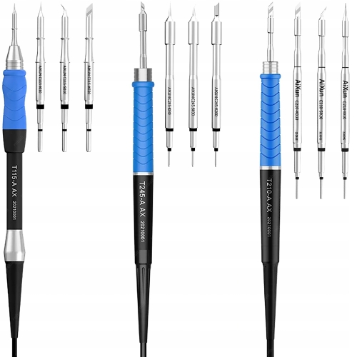 STACJA LUTOWNICZA AIXUN T420D 200W + 3 KOLBY T245 T210 T115 + 9 GROTÓW
