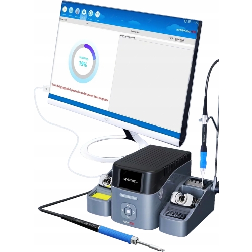 STACJA LUTOWNICZA AIXUN T420D 200W + 3 KOLBY T245 T210 T115 + 9 GROTÓW