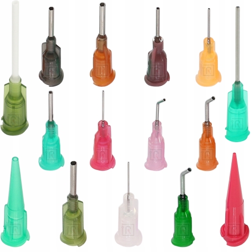 ZESTAW 15SZT UNIWERSALNYCH IGIEŁ DOZOWNICZYCH MIX
