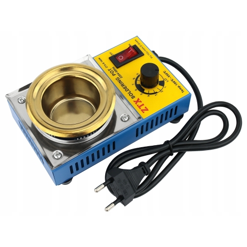 TYGIEL LUTOWNICZY DO TOPIENIA DO CYNOWANIA 160W + AKCESORIA XL PASTA CYNA