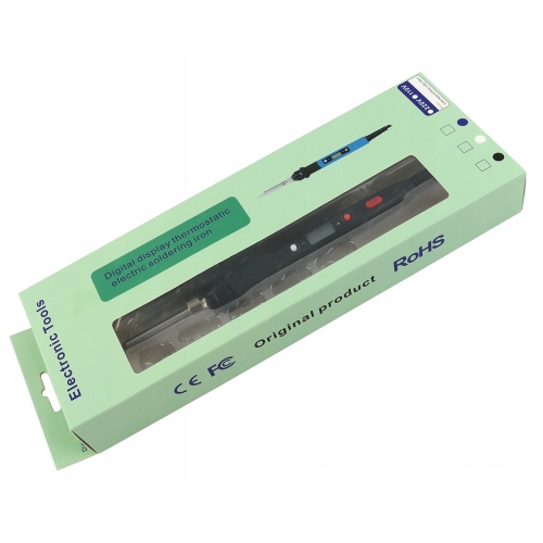 LUTOWNICA PRECYZYJNA KOLBOWA S801A 80W Z REG. TEMP.+ 8 GROTÓW MODEL NA 2025