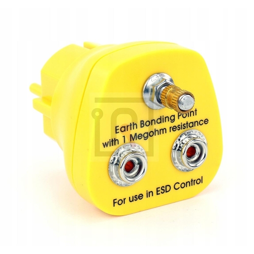 WTYK WTYCZKA UZIEMIAJĄCA ESD 230V EU04 STANOWISKO SERWISOWE BHP ESD HQ!