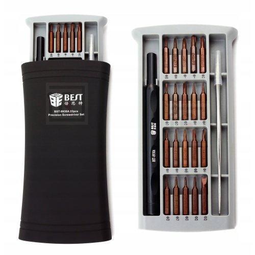 ZESTAW ŚRUBOKRĘTÓW PRECYZYJNYCH BITÓW TORX BEST BST-8930A DO TELEFONÓW 20w1