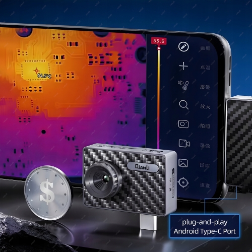 MOBILNA KAMERA TERMOWIZYJNA INSPEKCYJNA QIANLI FIRE EYE PRO 3D TERMOWIZJA