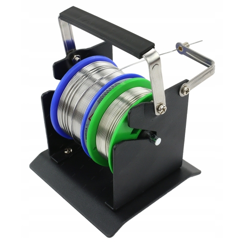 METALOWA PODSTAWKA NA KOLBĘ LUTOWNICY UCHWYT STOJAK PODAJNIK CYNY SY-227