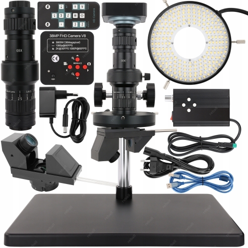 MIKROSKOP CYFROWY SZ10H PRO Z MODUŁEM 3D INSPEKCJA 360° + KAMERA 2K 30FPS