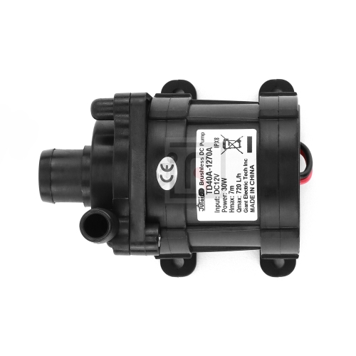 POMPKA DO WODY CIECZY OBIEGOWA 12V 30W 500L/h KASKADY PODLEWANIE FONTANNA