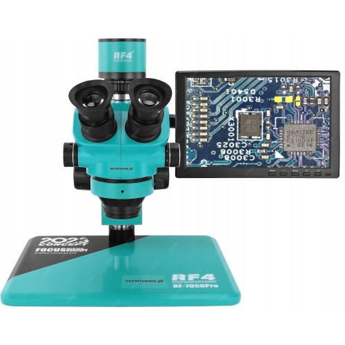 MIKROSKOP STEREOSKOPOWY RF4 RF7050PRO FHD 2KC3 LCD