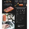 ZESTAW ŚRUBOKRĘTÓW PRECYZYJNYCH BITÓW TORX JAKEMY JM-8125 DO TELEFONÓW 58w1