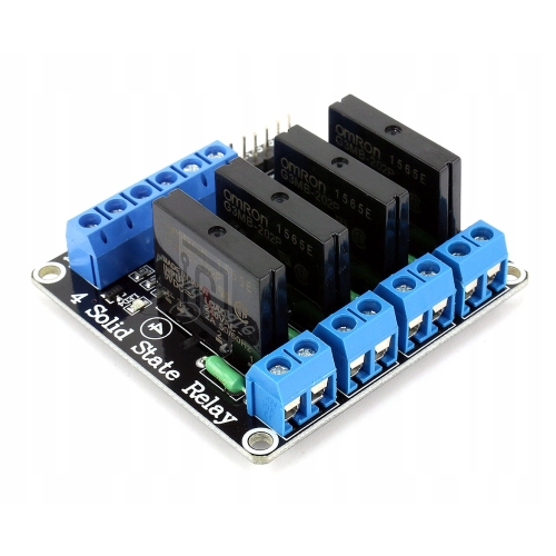 PRZEKAŹNIK PÓŁPRZEWODNIKOWY SSR PRZEMYSŁOWY STYCZNIK 4 KANAŁY FC-87 DC5V