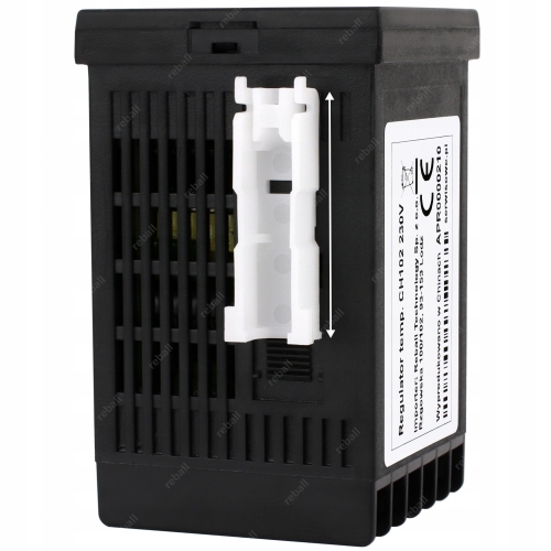 REGULATOR TEMPERATURY STEROWNIK REX C100 CH102 WYJŚCIE SSR + PRZEKAŹNIK 10A