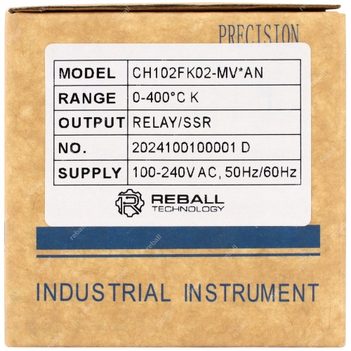 REGULATOR TEMPERATURY STEROWNIK REX C100 CH102 WYJŚCIE SSR + PRZEKAŹNIK 10A