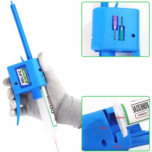 POPYCHACZ WYCISKACZ TŁOK DOZUJĄCY DO STRZYKAWEK RL-062B 30-60ml + 2x IGŁA