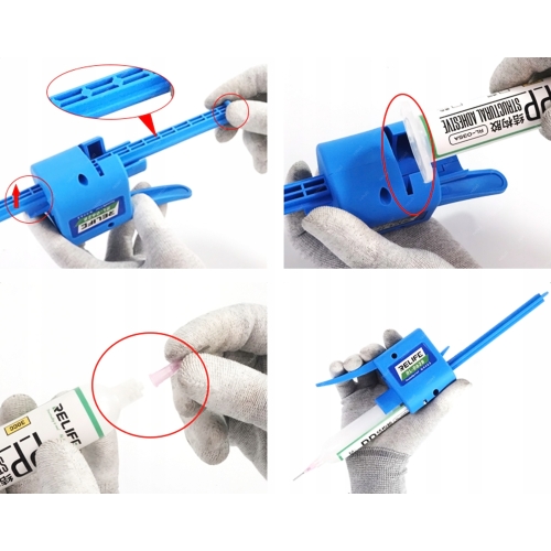 POPYCHACZ WYCISKACZ TŁOK DOZUJĄCY DO STRZYKAWEK RL-062B 30-60ml + 2x IGŁA
