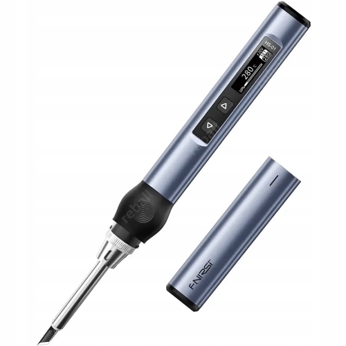 PROGRAMOWALNA LUTOWNICA PRECYZYJNA OLED USB-C FNRSI HS-01 BLUE + 6 GROTÓW