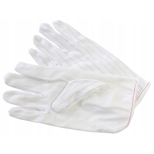 RĘKAWICZKI ESD ANTYSTATYCZNE NAKRAPIANE ESD - S