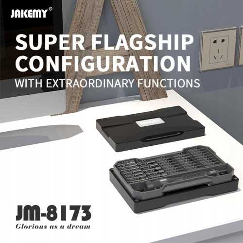 ZESTAW ŚRUBOKRĘTÓW PRECYZYJNYCH BITÓW TORX JAKEMY JM-8173 DO TELEFONÓW 68w1