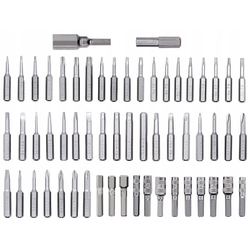 ZESTAW ŚRUBOKRĘTÓW PRECYZYJNYCH BITÓW TORX JAKEMY JM-8173 DO TELEFONÓW 68w1