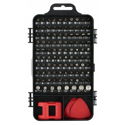 UNIWERSALNY ZESTAW ŚRUBOKRĘTÓW PRECYZYJNYCH WKRĘTAKI TORX OTWIERAKI- 110EL