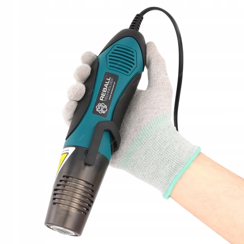 MINI OPALARKA MF450 450°C RURKI TERMOKURCZLIWE TRZECIA RĘKA UCHWYT ZD-11E