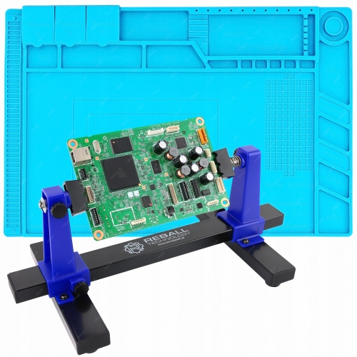 MATA SILIKONOWA IZOLACYJNA 45x30cm SMART + UCHWYT TRZECIA RĘKA ZD-11E RT